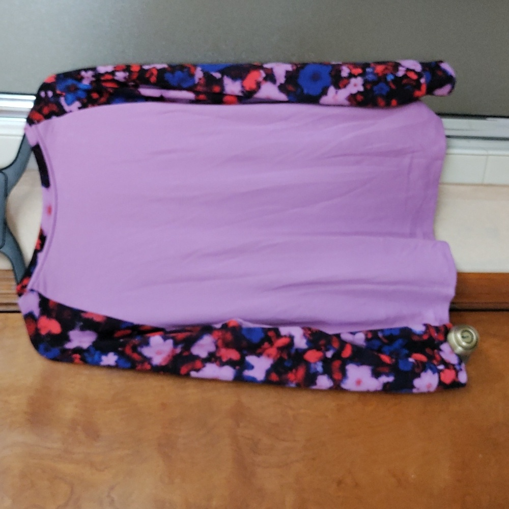 💜❤️💙The Pioneer Woman Purple and Red Floral Pajama Set NWOT - Picture 5 of 10